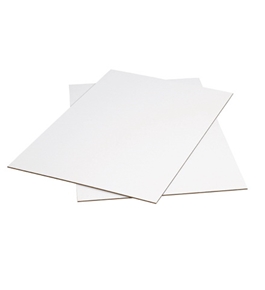 24" x 36" White Corrugated Sheets (5 Each Per Bundle)