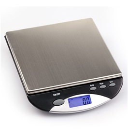 WeighMax 2820-1kg Digital Kitchen Scale with Stainless Steel Platform