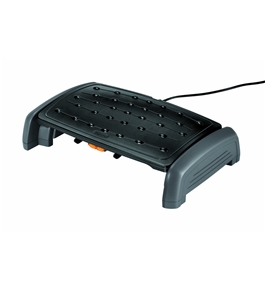 Fellowes Heat and Slide Footrest, Black/Grey (8080901)