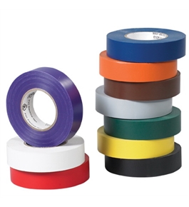 3/4" x 20 yds. Brown (10 Pack) Electrical Tape (10 Per Case)