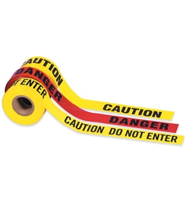 3" x 1000' - Barricade Tape "Caution Do Not Enter" (4 Per Case)