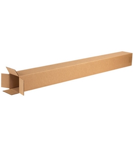 4" x 4" x 48" Tall Corrugated Boxes (Bundle of 25)