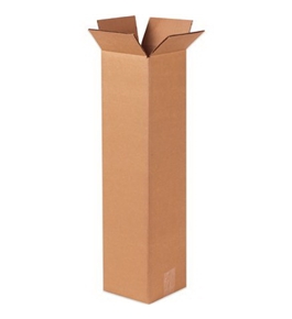 4" x 4" x 60" Tall Corrugated Boxes (Bundle of 25)