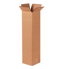 4" x 4" x 72" Tall Corrugated Boxes (Bundle of 15)