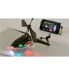 Griffin HELO TC App-Controlled Helicopter w/ Twin Rotors Ios Android devices