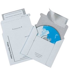 5 1/8" x 5" Foam Lined CD Mailers (100 Per Case)