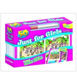 50 Cards Just for Girls [Mass Market Paperback] [Oct 03, 2011] Kidsbooks