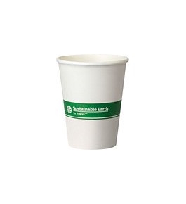 Sustainable Earth By Staples Compostable Hot Cups, 50/pack