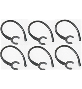 6 Black Ear Hook Replacement Stabilizer "compatible" with: Lg-hbm 210 230 235 330 520 570 730 750 760 770 800 (Bluetooth)