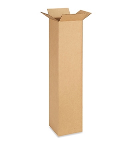 6" x 6" x 30" Tall Corrugated Boxes (Bundle of 25)