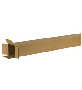 6" x 6" x 72" Tall Corrugated Boxes (Bundle of 15)