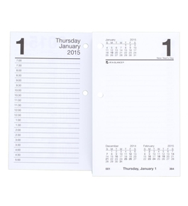 AT-A-GLANCE Daily Desk Calendar Refill 2015, 3.5 x 6 Inch Page Size