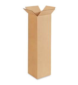 8" x 8" x 30" Tall Corrugated Boxes (Bundle of 25)