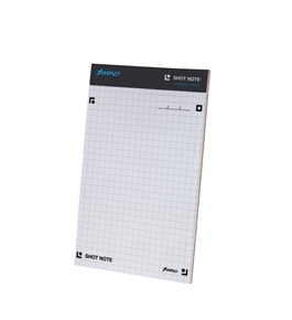 Ampad Shot Note Writing Pad, 5 x 8 Inches, Dot Graph, 40 Sheets - 20-111