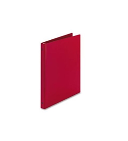 Avery Economy Binder with 0.5-Inch Round Ring, Red, 1 Binder - 03210