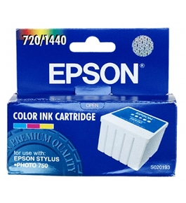 Epson S020193 Color/Photo Ink Cartridge (Stylus Photo 750 Printer)