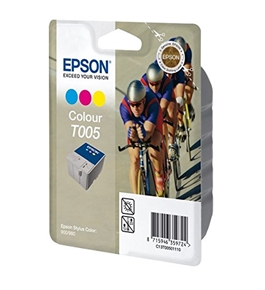 Epson T005011 Color OEM Genuine Inkjet/Ink Cartridge - 570 Yield