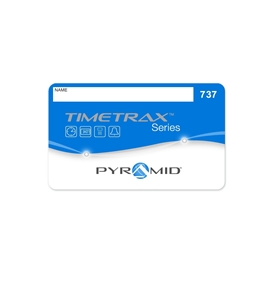 Pyramid TimeTrax Swipe Cards 26-50 for Models EZ and EZEK