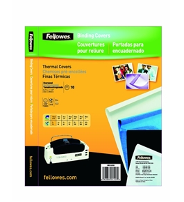 Fellowes Binding Thermal Presentation Covers - 1/16 Inch, Blue, 15 sheets - 5225201 