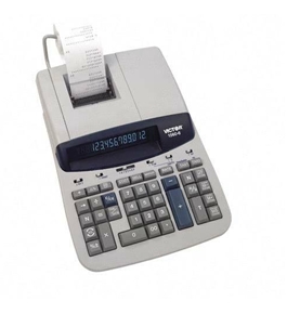 Victor 1560-6 Heavy-Duty Professional 12 Digit Printing Calculator