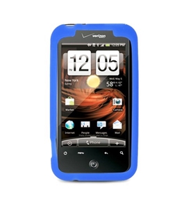 Eagle Cell SCHTC6350S02 Barely There Slim and Soft Skin Case for HTC Droid Incredible 2 - Blue