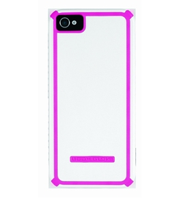 Body Glove 9290803 Tactic Cell Phone Case for Apple iPhone 5 - 1 Pack - White/Pink