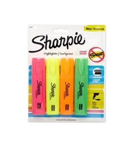 Sharpie 4 Colored Blade Highlighter - 1825633