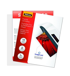 Fellowes Laminating Pouches, Thermal, ImageLast, Letter Size, 5 Mil, 150 Pack (5204007)