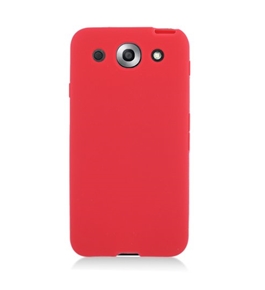 Eagle Cell SCLGE940S03 Barely There Slim and Soft Skin Case for LG Optimus G E940 - Red