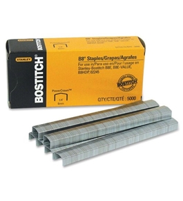 Bostitch B8 PowerCrown Premium Staples, 0.25 Inch Leg, Full-Strip (STCR21151/4)