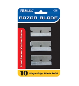 BAZIC Razor Replacement Blade (10/Pack)