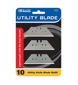 BAZIC Utility Knife Replacement Blade (10/Pack)