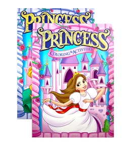 PRINCESS FOIL & EMBOSSED Coloring & Activity Book