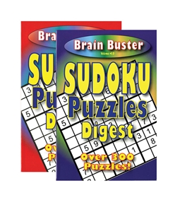 Brain Teasing Sudoku Puzzle Book Digest Size