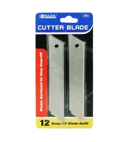 BAZIC Cutter Replacement Blades (12/Pack)