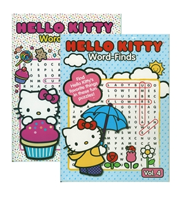 HELLO KITTY Word Finds Puzzle Book