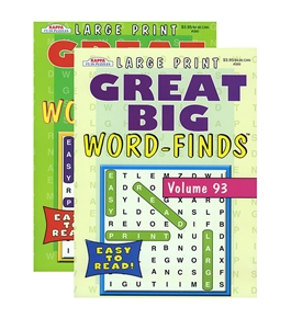 KAPPA Large Print Great Big Word Finds Puzzle Book