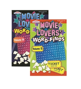 KAPPA Movie Lovers Word Finds Puzzle Book - Digest Size