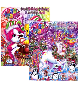 LISA FRANK HOLIDAY Giant Coloring & Activity Book