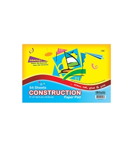 BAZIC 64 Ct. 6 X 9 Mini Construction Paper Pad
