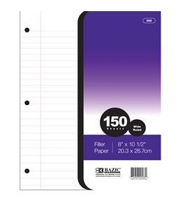 BAZIC withR 150 Ct. Filler Paper