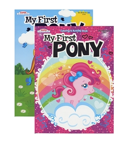 KAPPA FOIL My First Pony Coloring & Activity Book