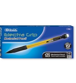 BAZIC Electra 0.7 mm Mechanical Pencil with Grip (12/Box)