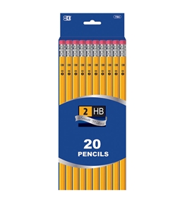 #2 Yellow Pencil (20/Pack)