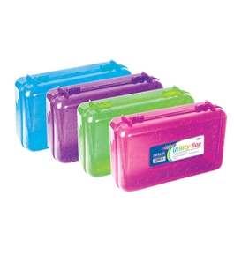 BAZIC Glitter Bright Color Multipurpose Utility Box