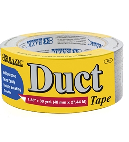 BAZIC 1.88 X 30 Yards Silver Duct Tape
