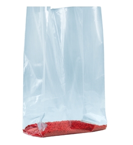4" x 2" x 8" - 1.5 Mil Gusseted Poly Bags - PB1400