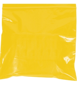 3" x 3" - 2 Mil Yellow Reclosable Poly Bags - PB3540Y