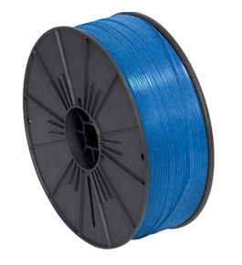5/32" x 7000' Blue Plastic Twist Tie Spool - PLTS532B