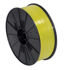5/32" x 7000' Yellow Plastic Twist Tie Spool - PLTS532Y